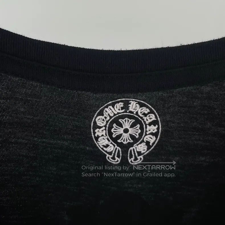 Chrome Hearts CHROME HEARTS Size S Black full printed cross stripes three Size US S / EU 44-46 / 1 - 7 Thumbnail