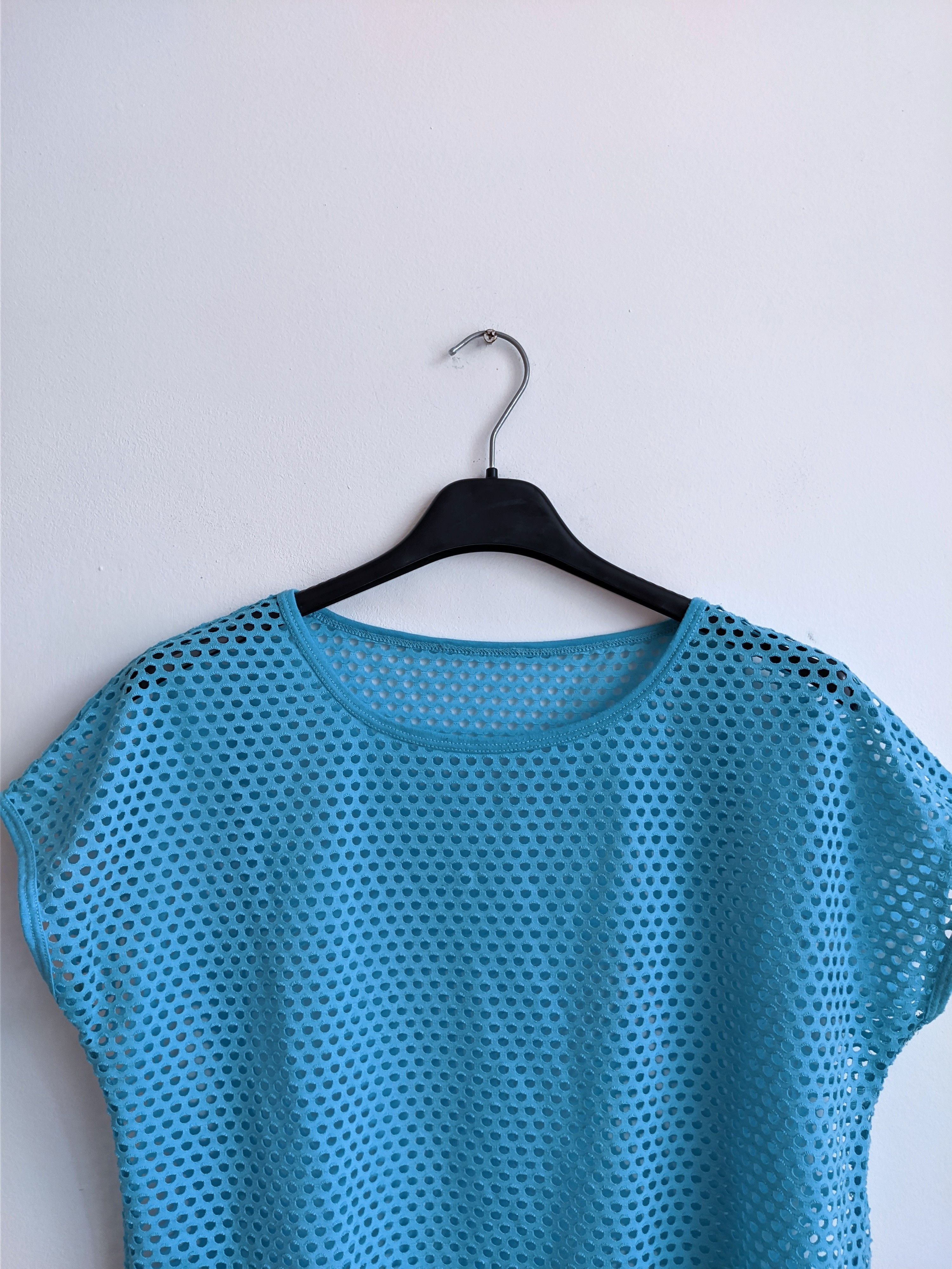 Vintage Mesh tshirt japanese y2k avant garde Size M / US 6-8 / IT 42-44 - 3 Thumbnail