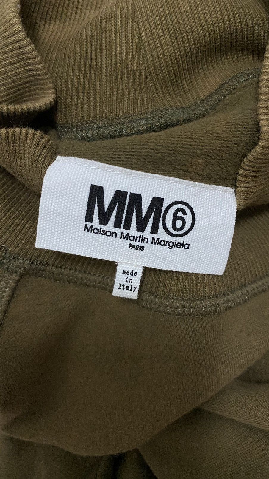 Maison Margiela Vintage Maison Martin Margiela 6 High Neck Crop Sweatshirts Size US S / EU 44-46 / 1 - 13 Thumbnail