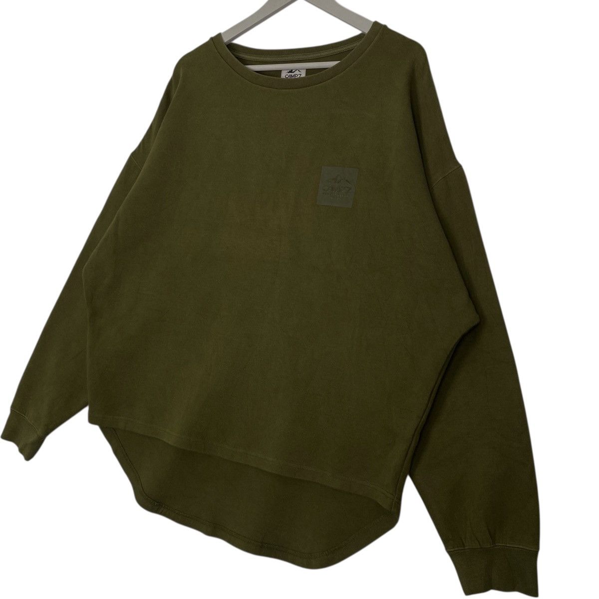 Vintage Vintage Camp7 Sweatshirt Crewneck Big Logo Green Size L Size US L / EU 52-54 / 3 - 2 Thumbnail