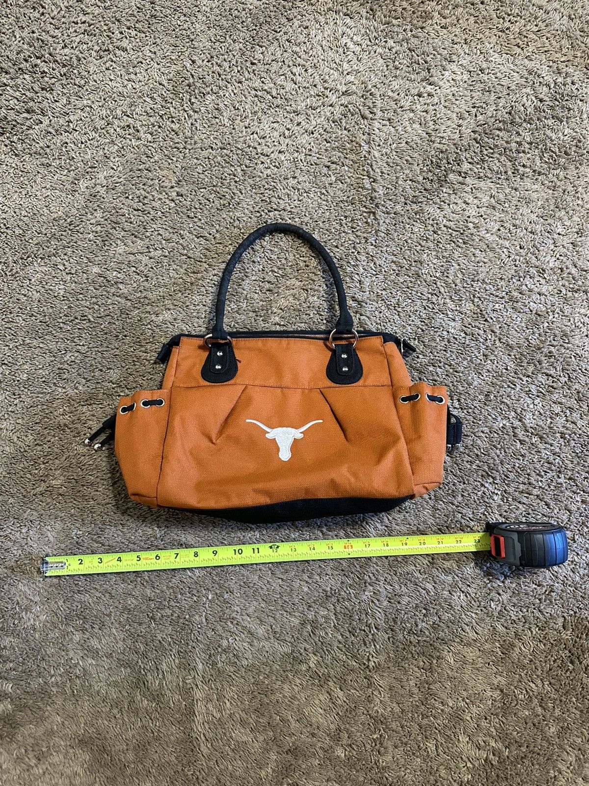 NCAA × Vintage Vintage NCAA Texas Longhorns “triple orange” purse 90s Size ONE SIZE - 8 Thumbnail