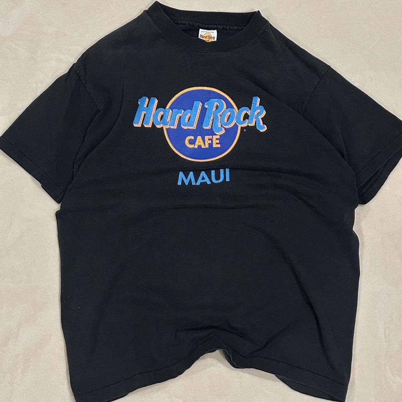 Hard Rock Cafe Rare Vintage 1980s Maui Hard Rock Cafe Shirt Size US XL / EU 56 / 4 - 1 Thumbnail