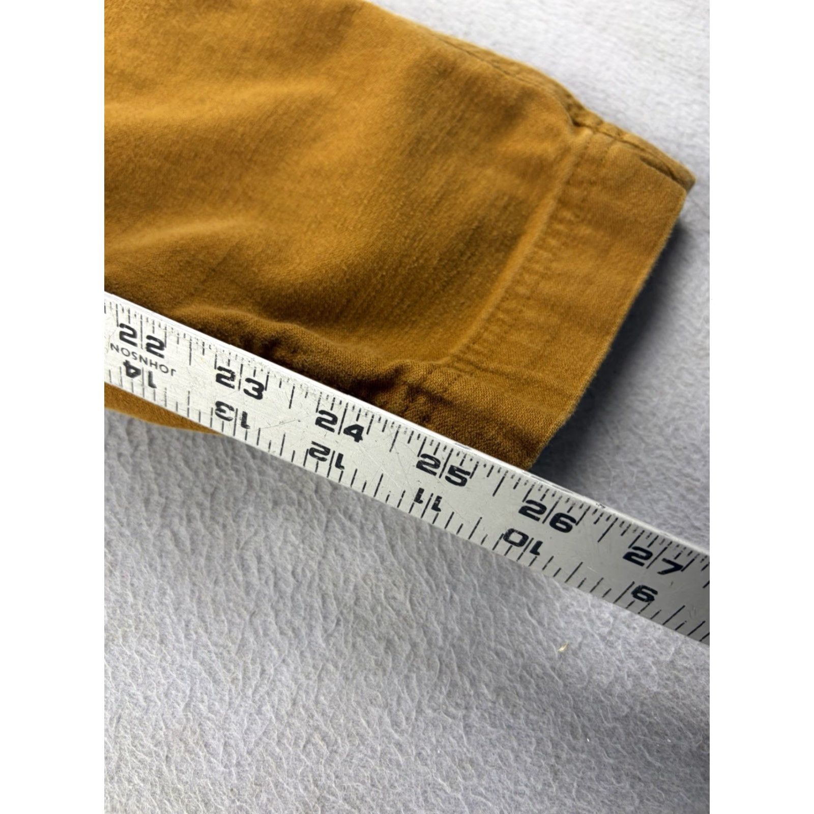 Vintage REI Co-Op Pants Mens 30x30 Brown Jogger Tapered Drawstring Classic Casual Pants Army Pattern Pockets Regular Fit Cotton Canvas Front Flat Front Size US 30 / EU 46 - 6 Thumbnail