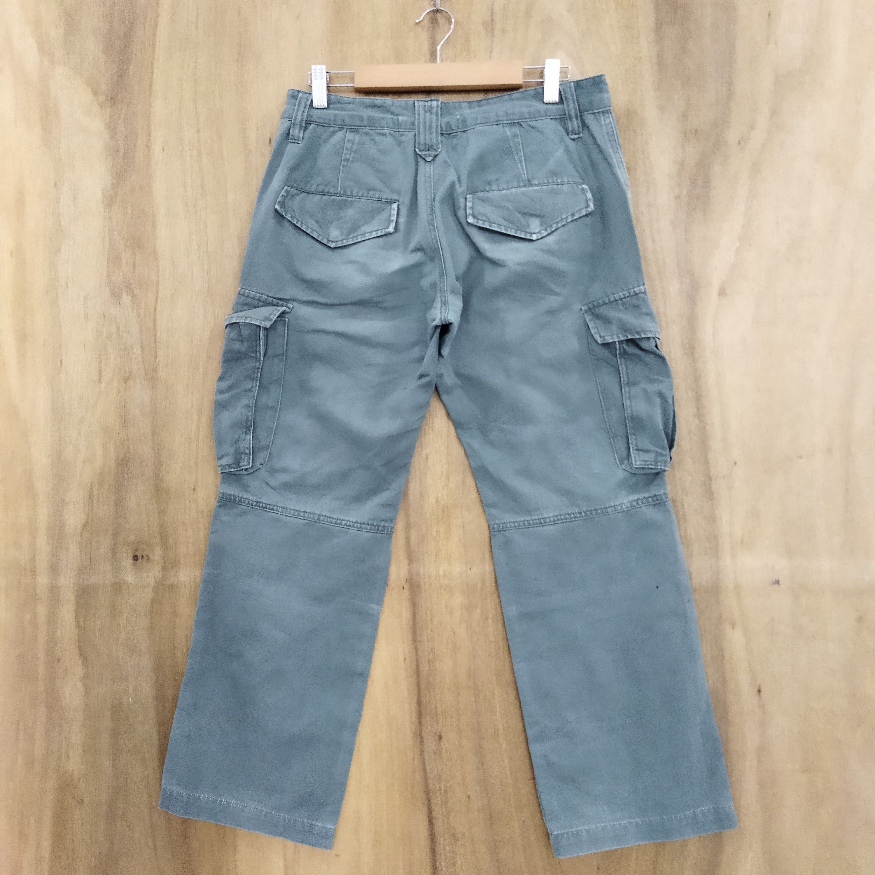 Japanese Brand BULL GREEN CARGO PANTS Size US 30 / EU 46 - 8 Thumbnail