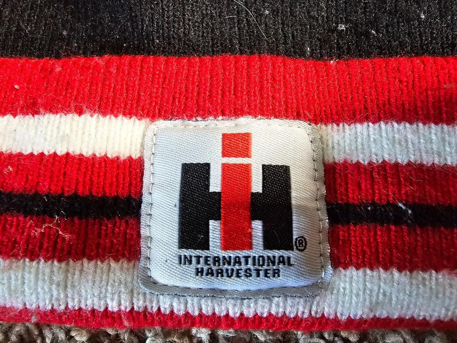 Hard Rock Cafe CASE IH International Harvester Winter Hat Poof Beanie Size ONE SIZE - 2 Thumbnail