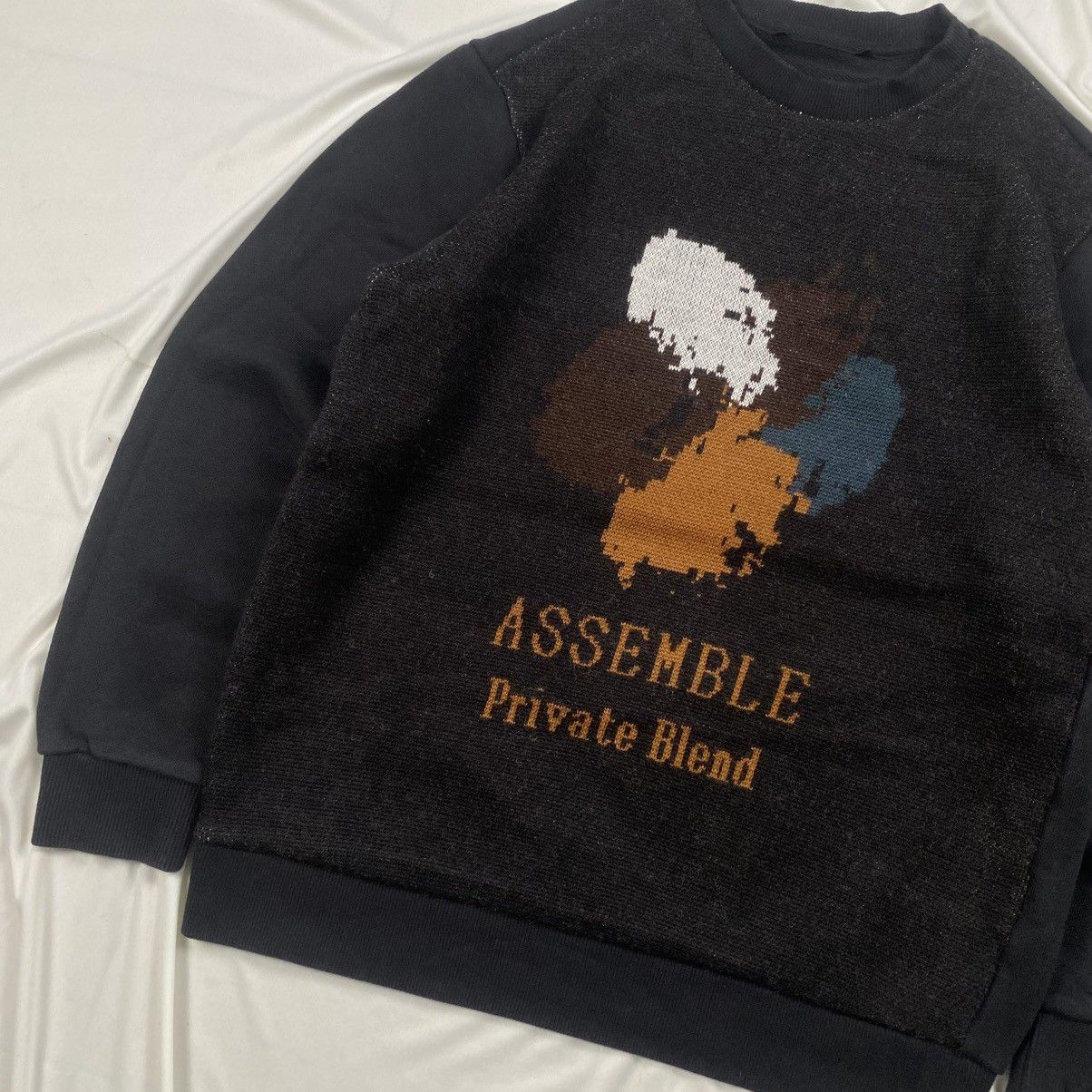 Japanese Brand Fahrenheit Wool Knit Crewneck Size US S / EU 44-46 / 1 - 2 Thumbnail