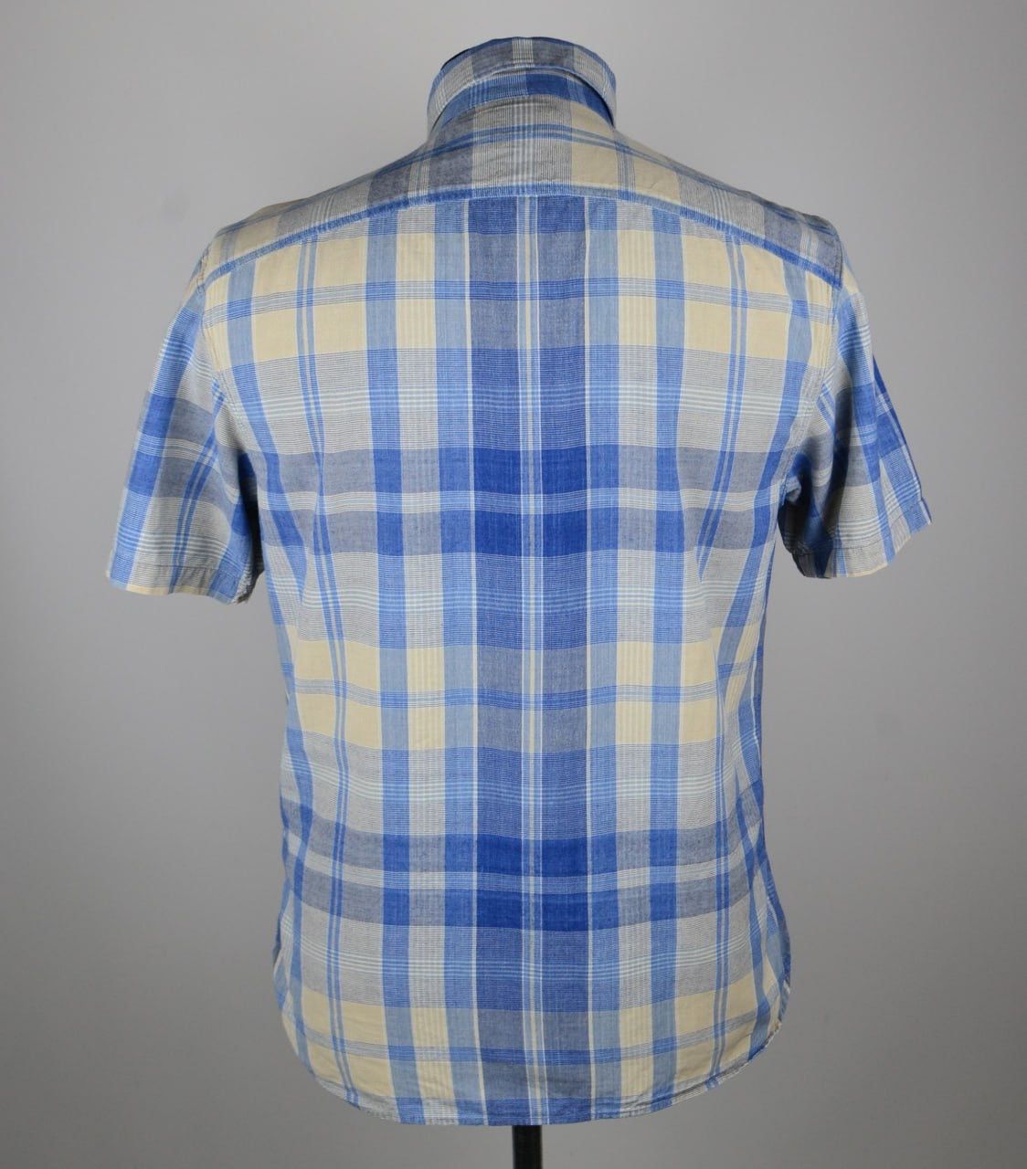 RRL Ralph Lauren × Vintage RRL RALPH LAUREN Men's RL Short sleeve Shirt Blue Size M Size US M / EU 48-50 / 2 - 5 Thumbnail