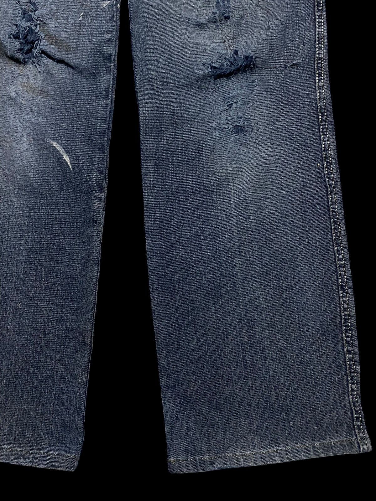 Japanese Brand Vintage Japanese Brands Santafe Dragon Distressed Jeans Size US 32 / EU 48 - 10 Thumbnail