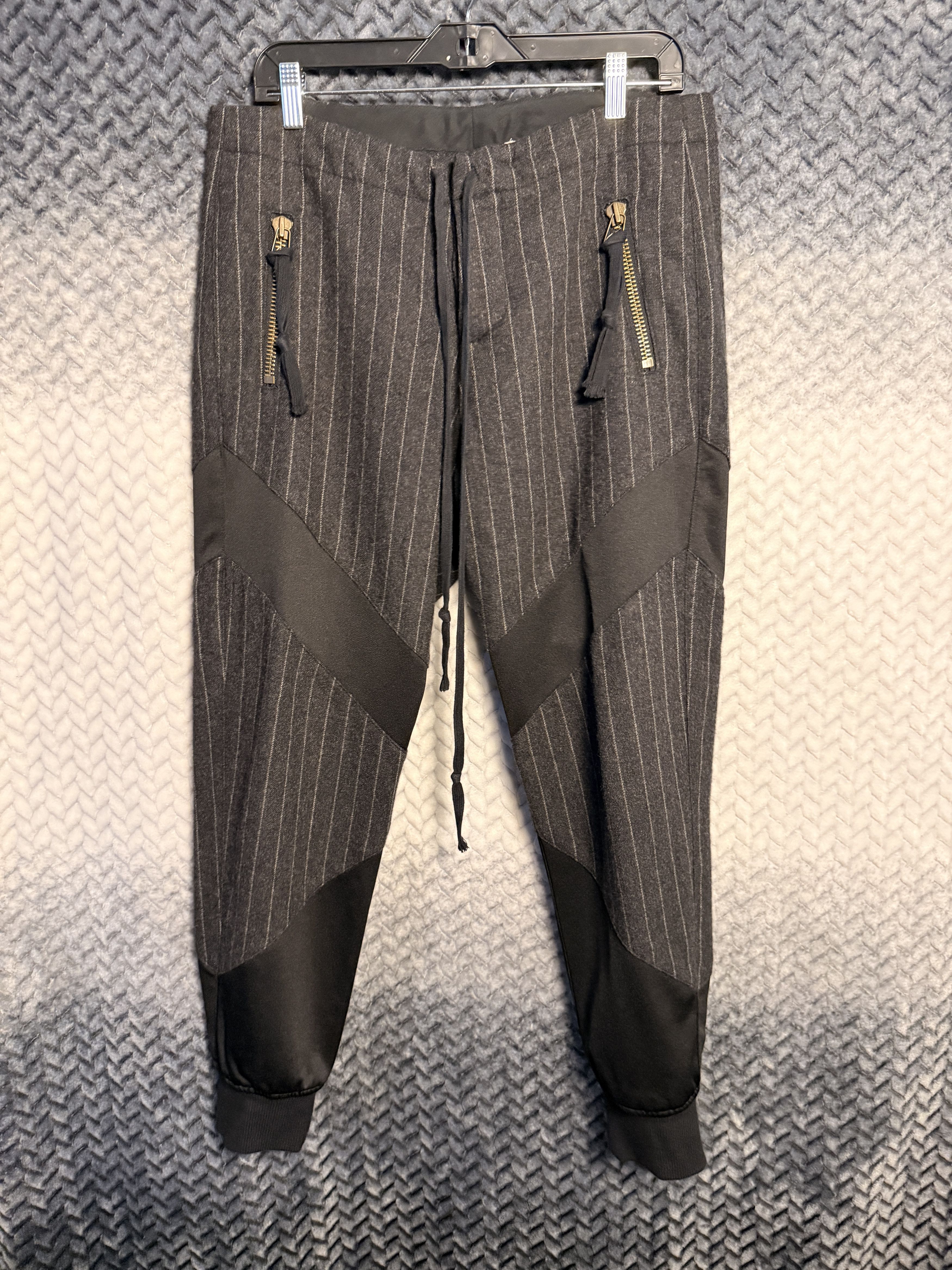 Greg Lauren Chalk Stripe Performance Lounge Size US 33 - 1 Thumbnail
