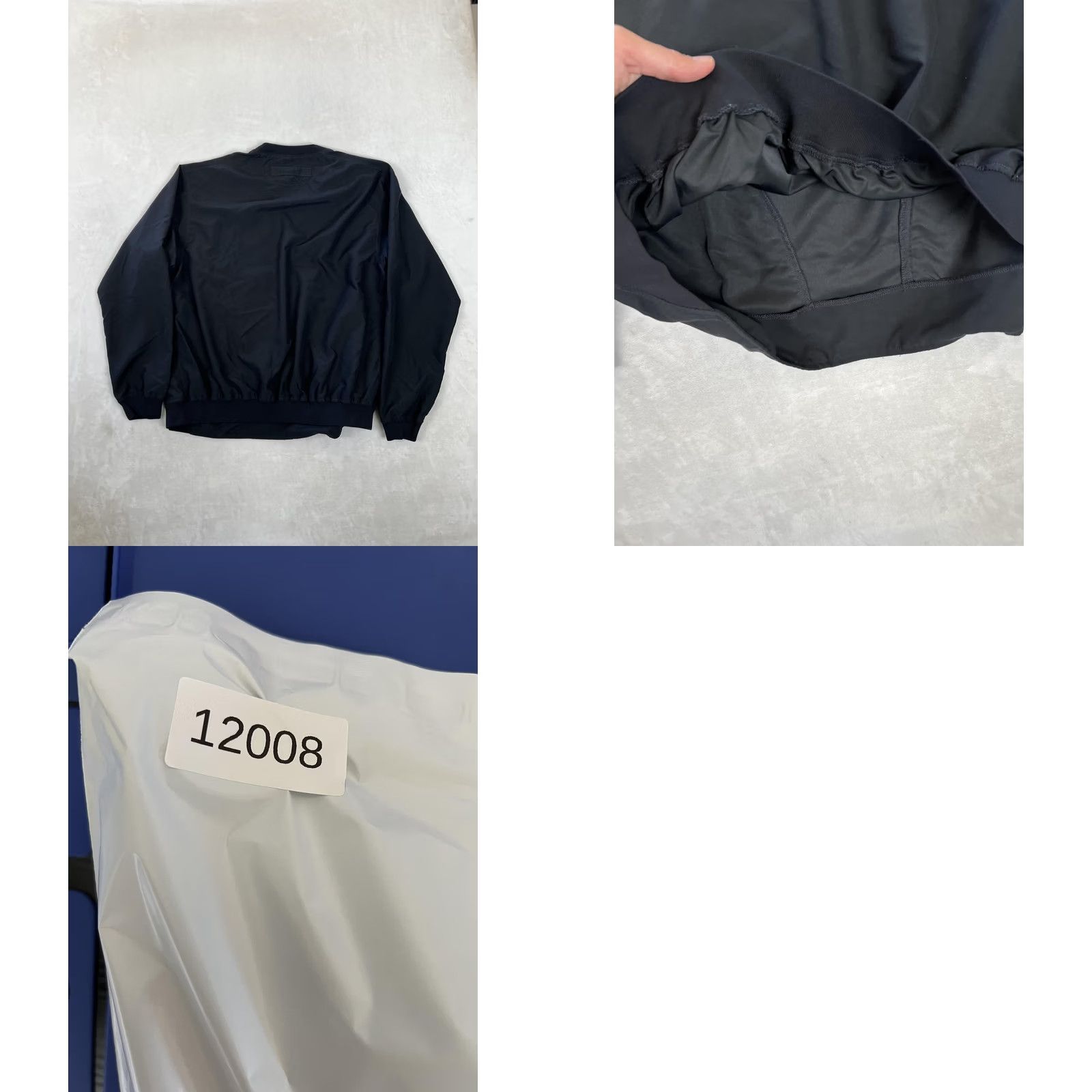 Duluth Trading Company Duluth Trading Co Jacket Mens Large Black V-Neck Pullover Windbreaker Size US L / EU 52-54 / 3 - 8 Thumbnail