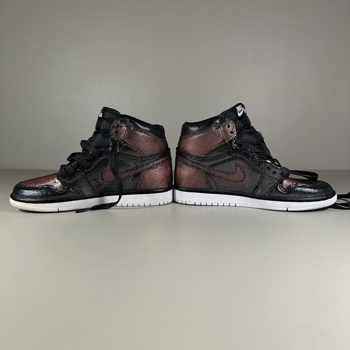 Nike Nike Air Jordan 1 High OG Fearless Metallic Rose Sneakers Size US 6 / IT 36 - 6 Thumbnail