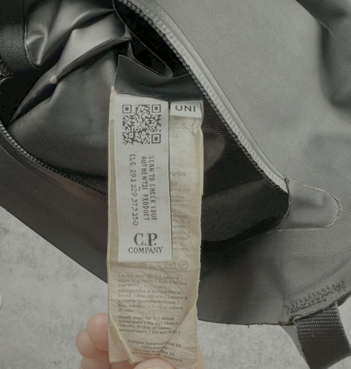 C.P. Company C.p Company Metropolis Series Black Rubber Reps Bag Size ONE SIZE - 10 Thumbnail