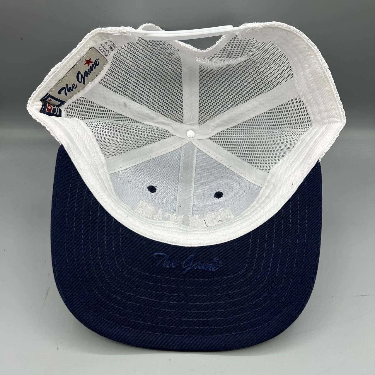 The Game Pismo Beach California Trucker Hat Men Blue White Snap Back Size ONE SIZE - 2 Thumbnail