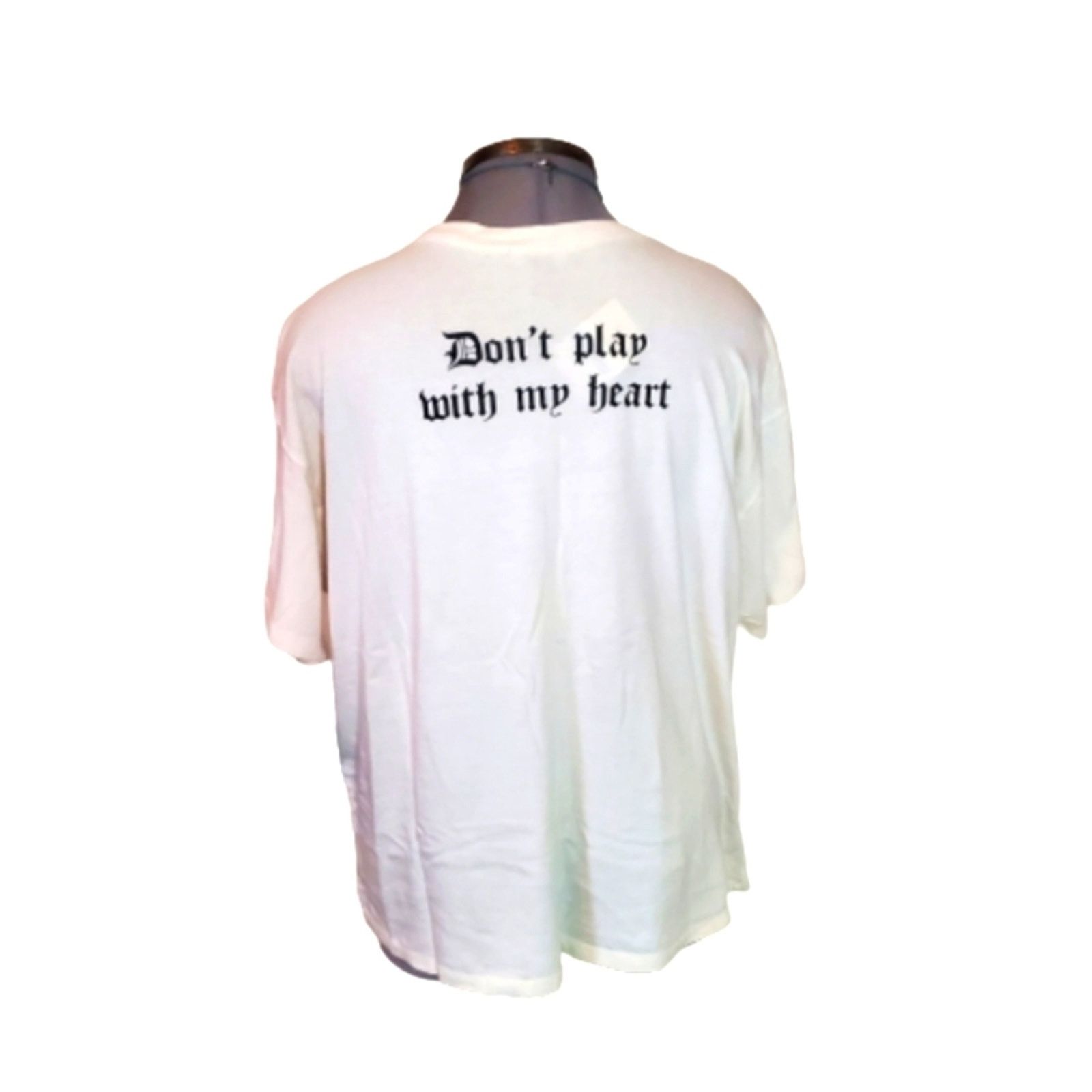 Forever 21 CUPID ♡ DON'T PLAY WITH MY HEART ♡ VALENTINE TEE ♡ 3x ♡ NWT Size 3XL / US 20-22 - 6 Thumbnail