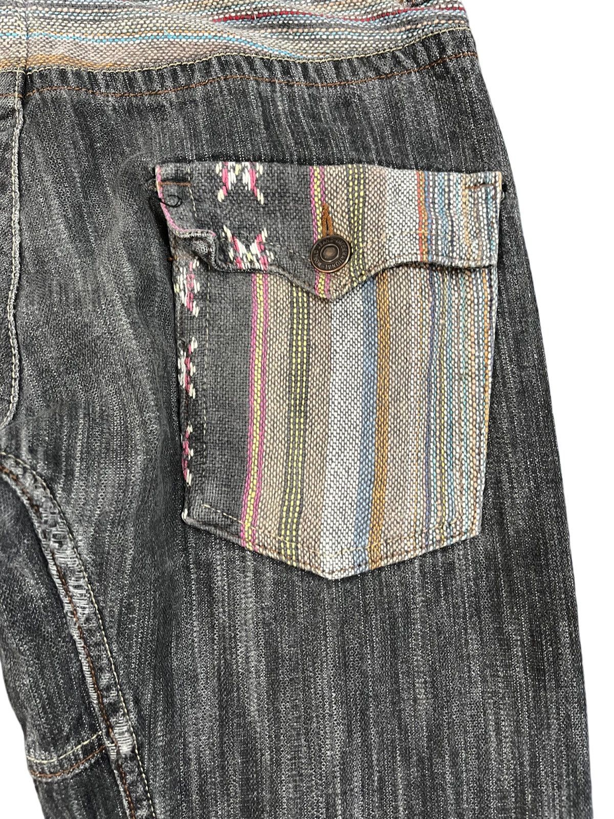 Converse Vintage Japanese Brand Y2K Unique Design Pocket Denim Size US 33 - 11 Thumbnail