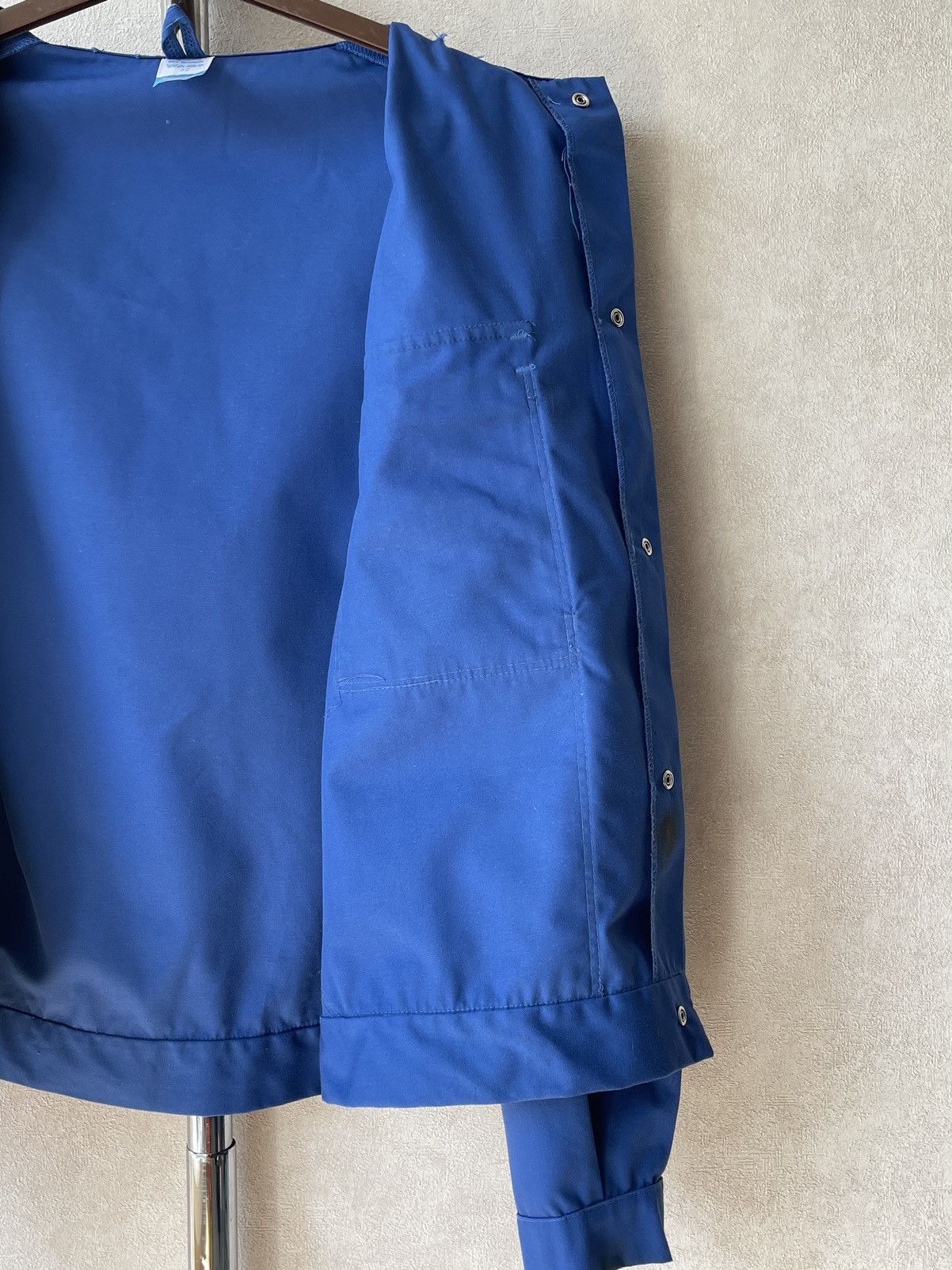 Le Laboureur Vintage 70s French Sanfor Chore Work Jacket Button Up Size US L / EU 52-54 / 3 - 15 Thumbnail