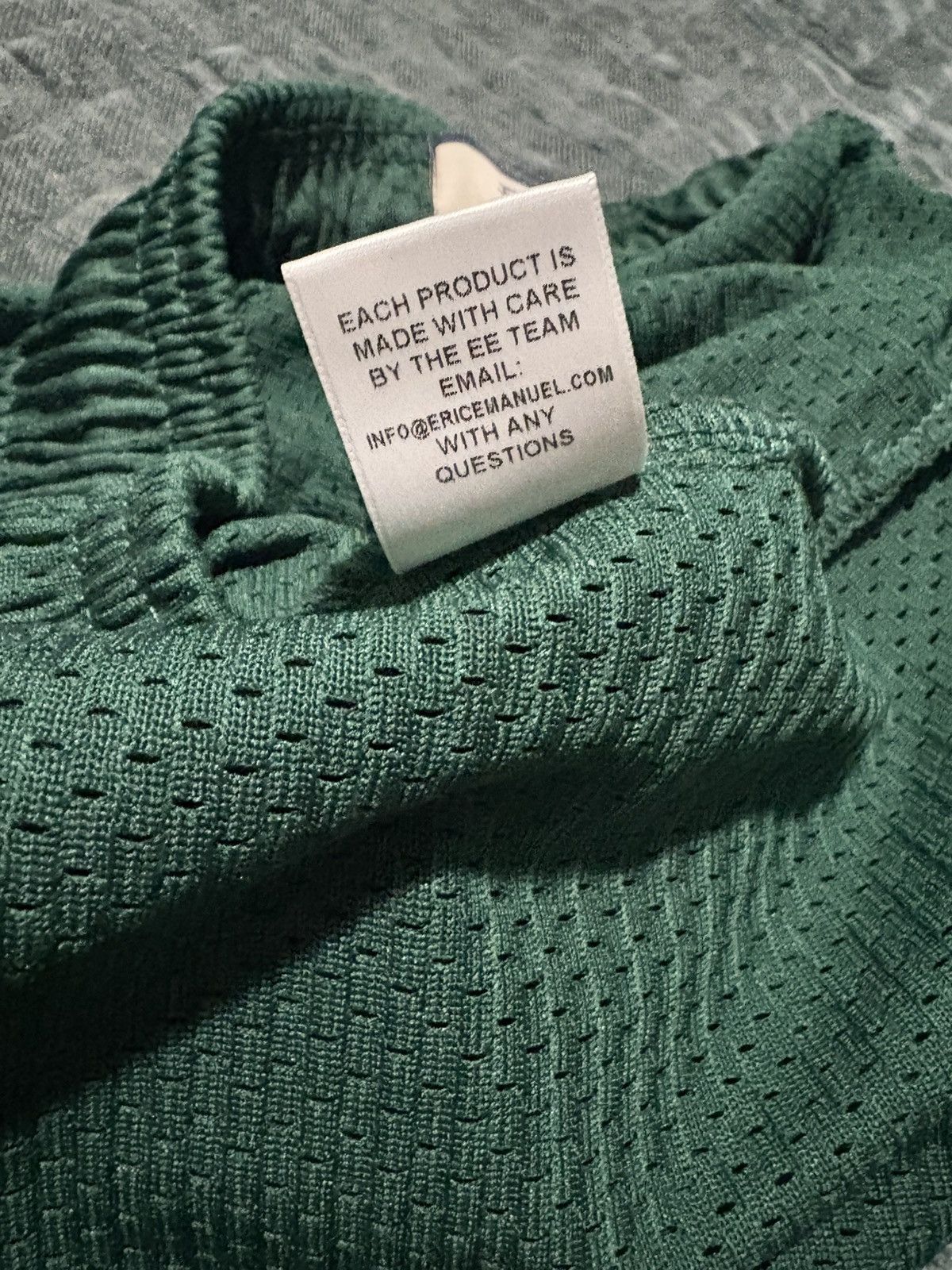 Eric Emanuel Eric Emanuel I ❤️ NYC Shorts Green Size Large Size US 36 / EU 52 - 5 Thumbnail