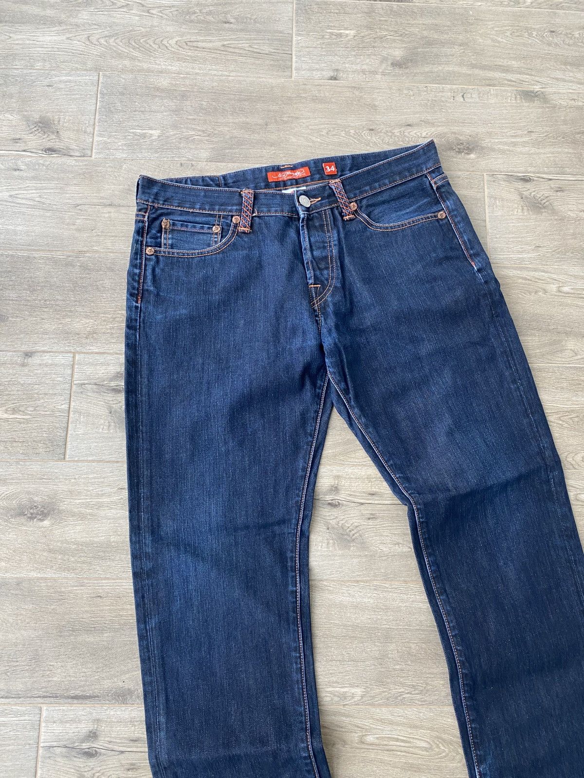 Ed Hardy × Vintage 🐯Ed hardy tiger logo jeans Size US 34 / EU 50 - 14 Thumbnail