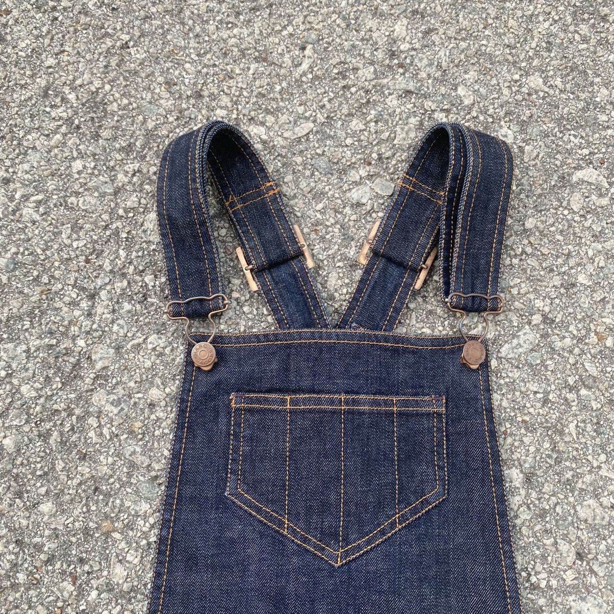 Marc Jacobs ARCHIVAL MARC JACOBS INDIGO DENIM PINAFORE DRESS Size S / US 4 / IT 40 - 4 Thumbnail