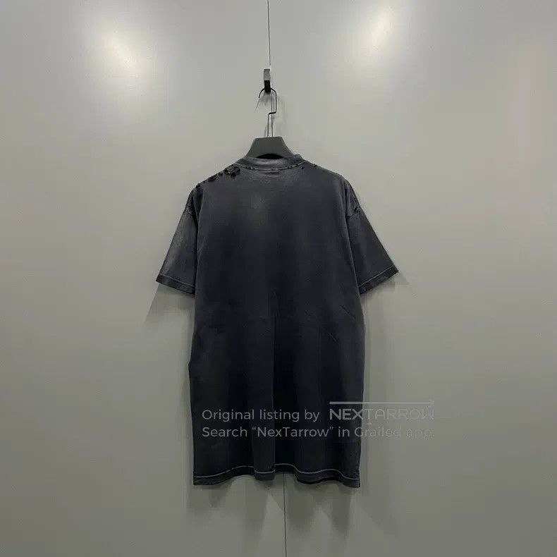 Balenciaga Balenciaga Washed graffiti letter short sleeve Size US S / EU 44-46 / 1 - 2 Thumbnail