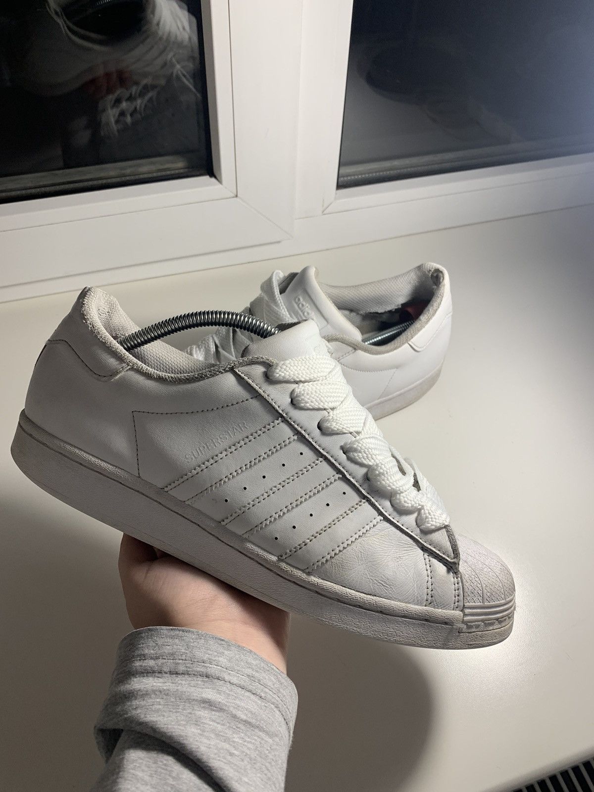 Adidas × Vintage Vintage Shoes Adidas (superstar) Size US 8.5 / EU 41-42 - 1 Thumbnail