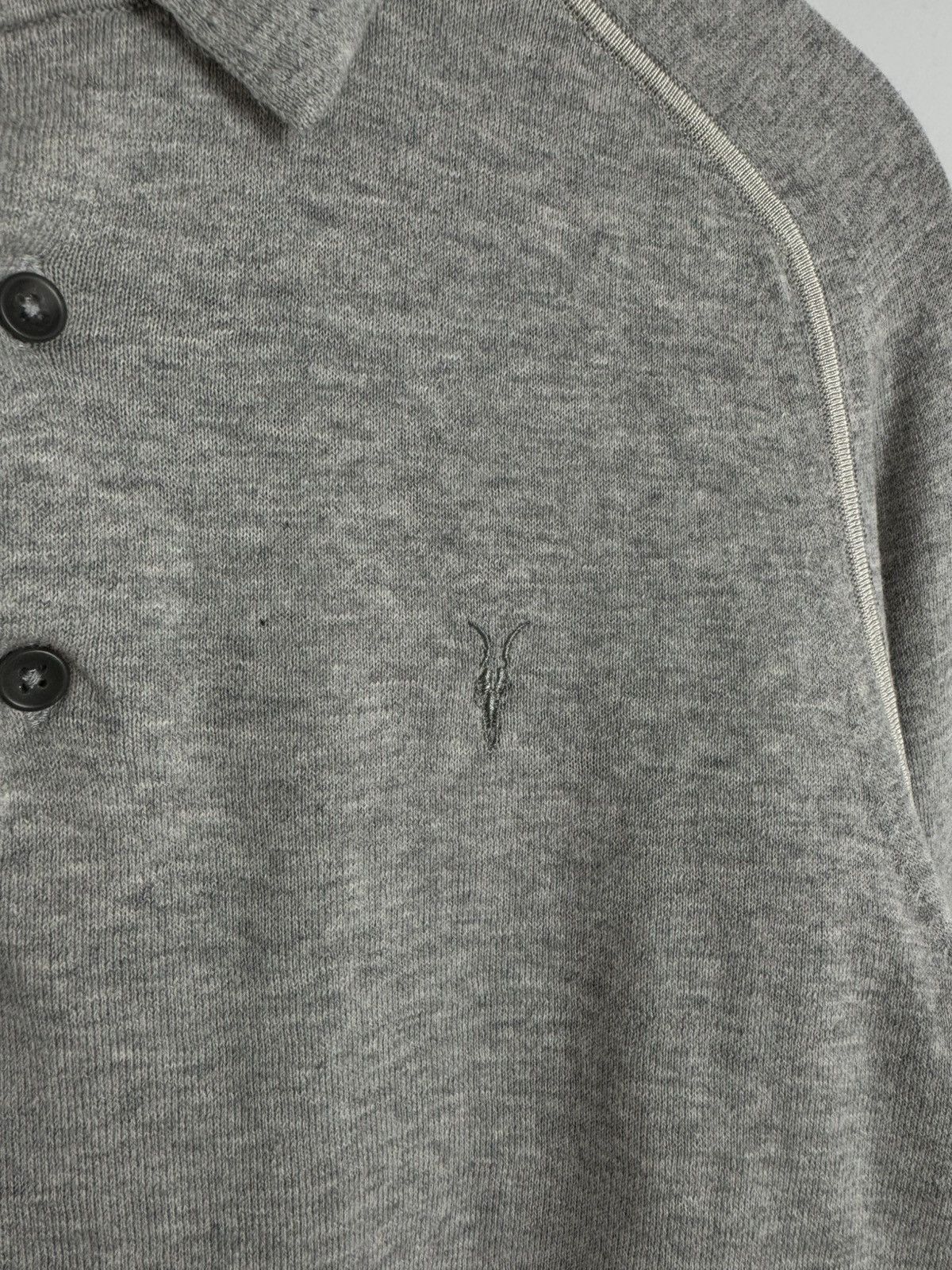 Allsaints AllSaints Harlen LS Polo Shirt Size US XS / EU 42 / 0 - 6 Thumbnail