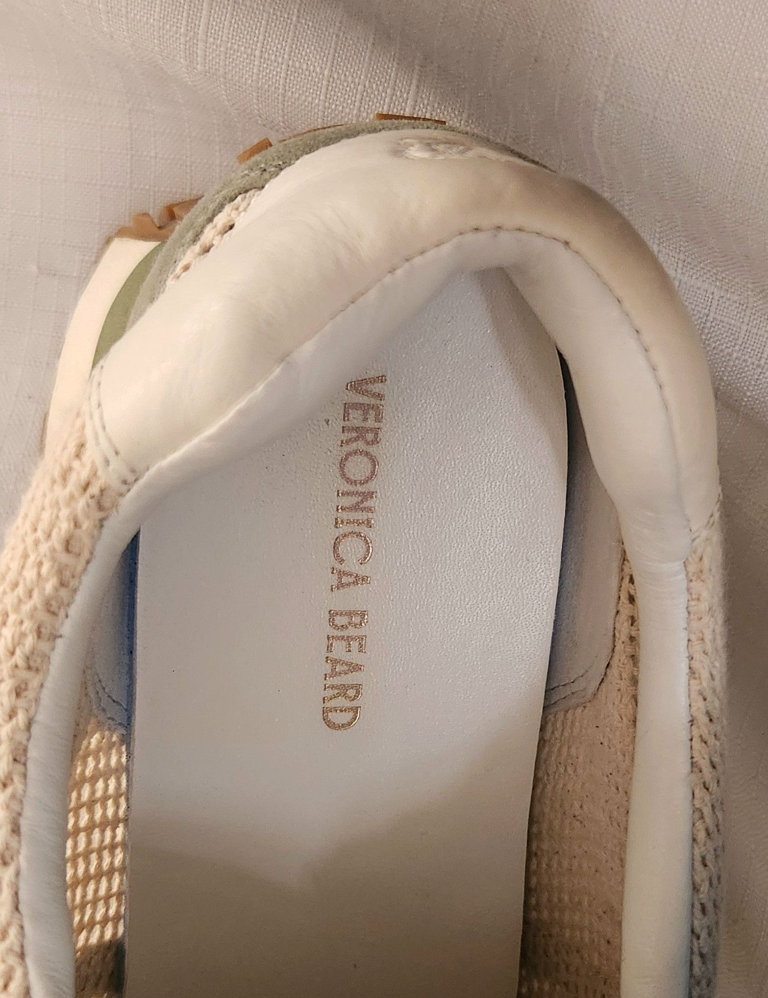 Designer × Veronica Beard Veronica Beard Valentina Wedge Slip-On Sneaker Sage Green 12 Size US 12 / IT 42 - 10 Thumbnail