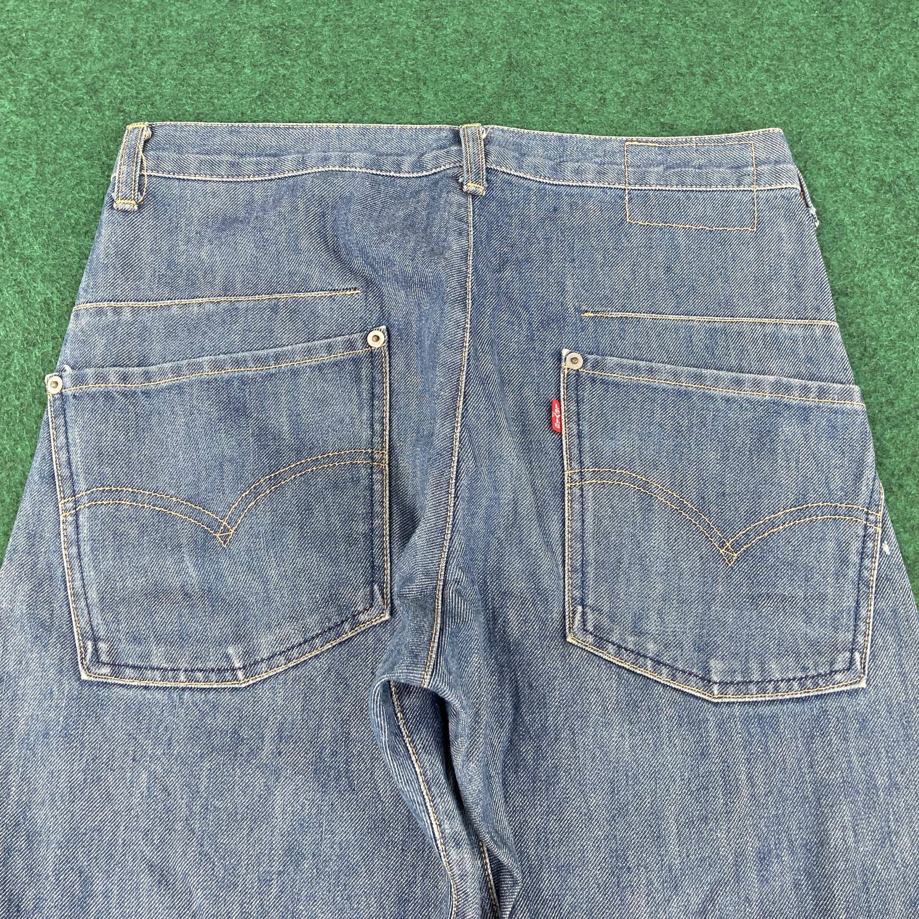 Japanese Brand × Levi's × Vintage Vtg Levis Engineered Kimura Denim Sz 30 Button Jeans Size US 30 / EU 46 - 10 Thumbnail