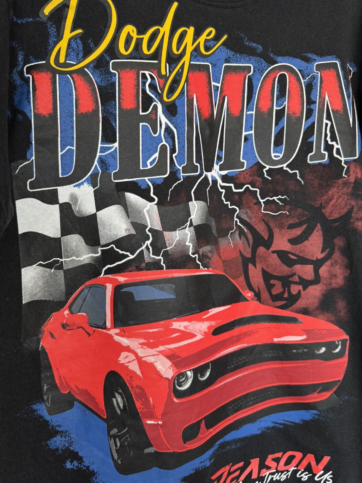 Other Dodge Demon x Reason big logo tee Size US S / EU 44-46 / 1 - 2 Thumbnail