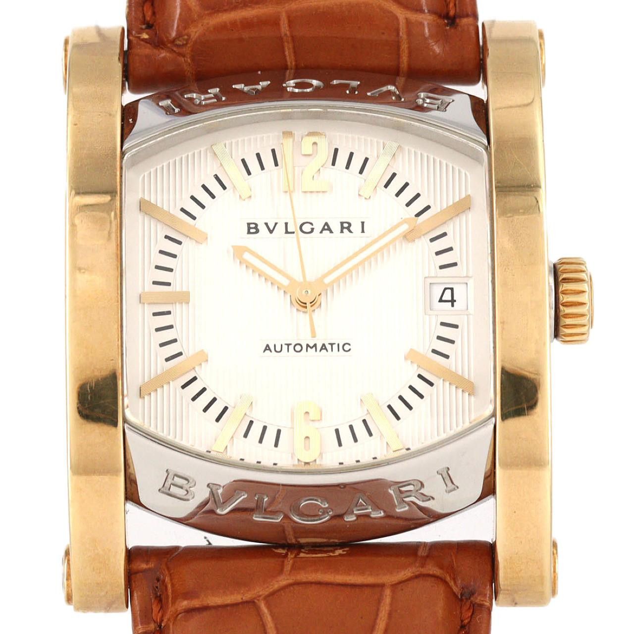 Bvlgari Bvlgari Bulgari Assioma Stainless Steel Yellow Gold Automatic Metal Automatic AA44SG/AA44C6SGLD DUTY FREE for USA Size ONE SIZE - 1 Thumbnail