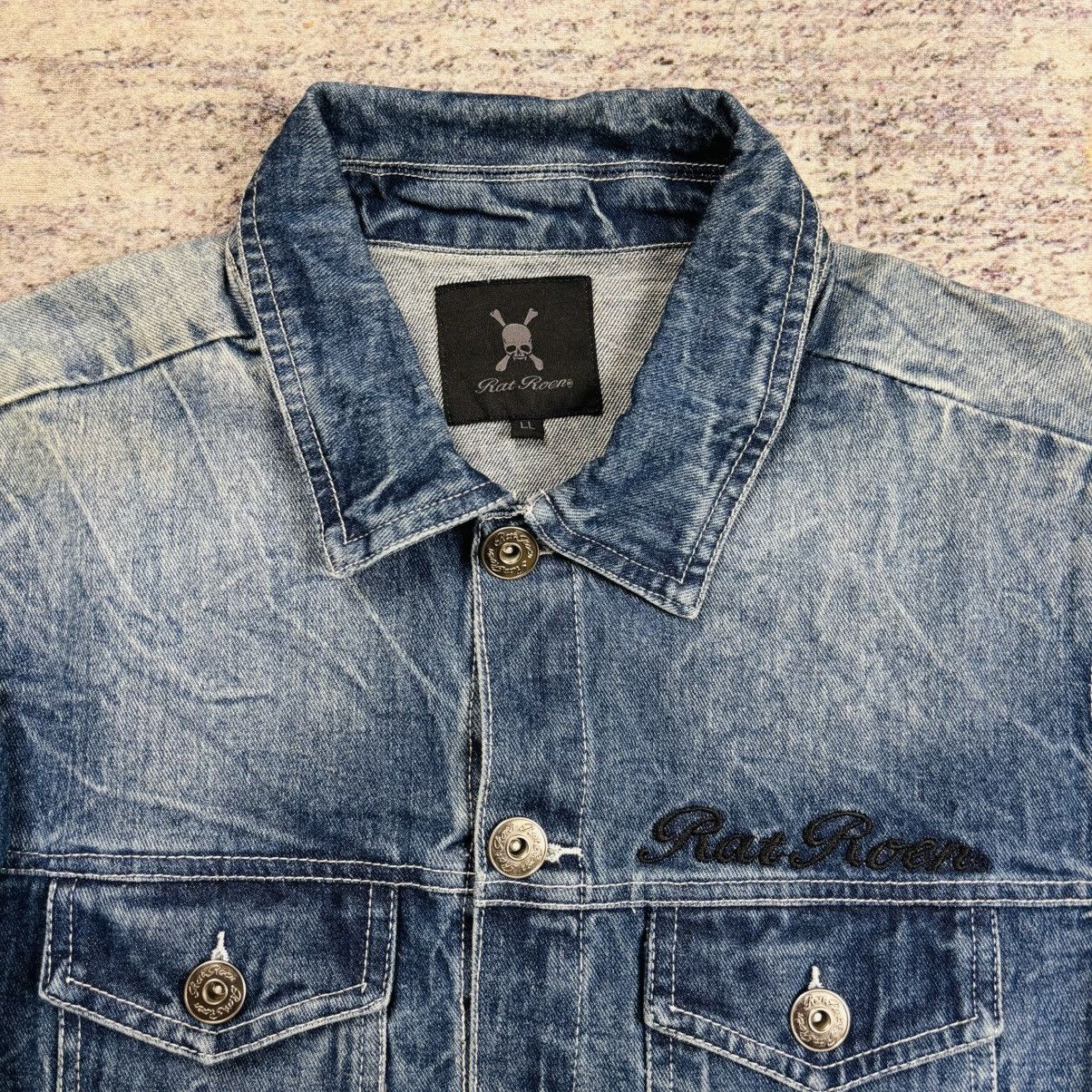 Roen 2000s Roen - Vkei Style Washed Denim Jacket Size US M / EU 48-50 / 2 - 7 Thumbnail