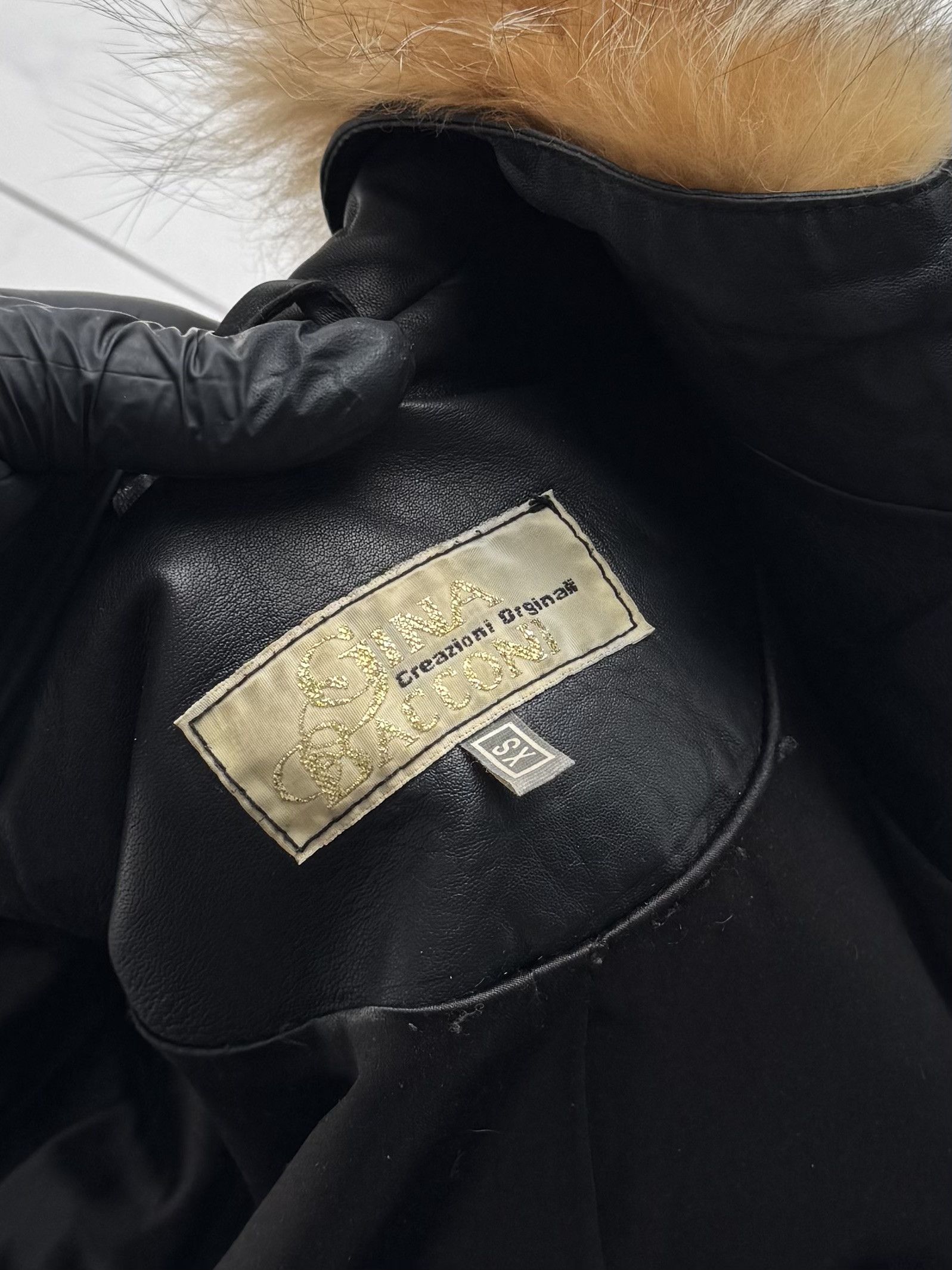 Vintage Vintage Real Lambskin Jacket With Real Fur Details E2D15 Size XS / US 0-2 / IT 36-38 - 11 Thumbnail