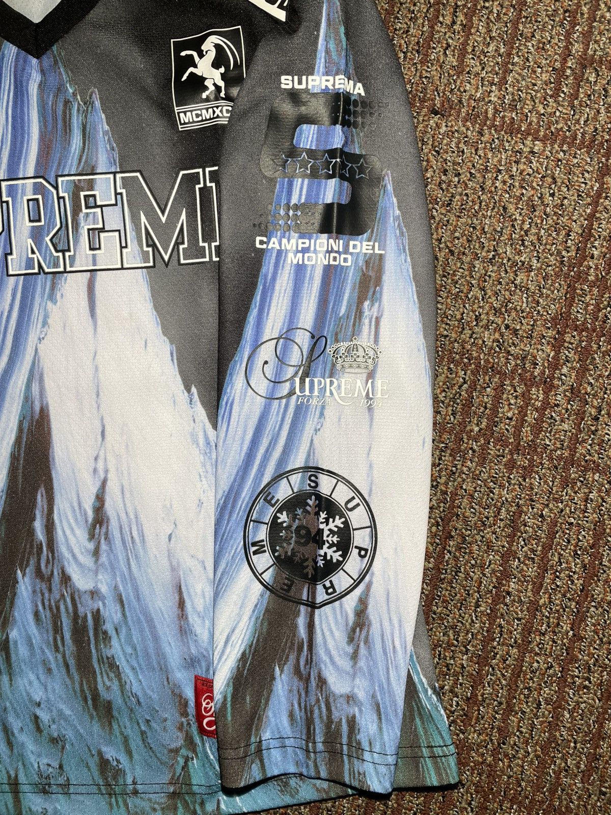 Supreme Supreme Mountain Hockey Jersey (Small) Size US S / EU 44-46 / 1 - 3 Thumbnail
