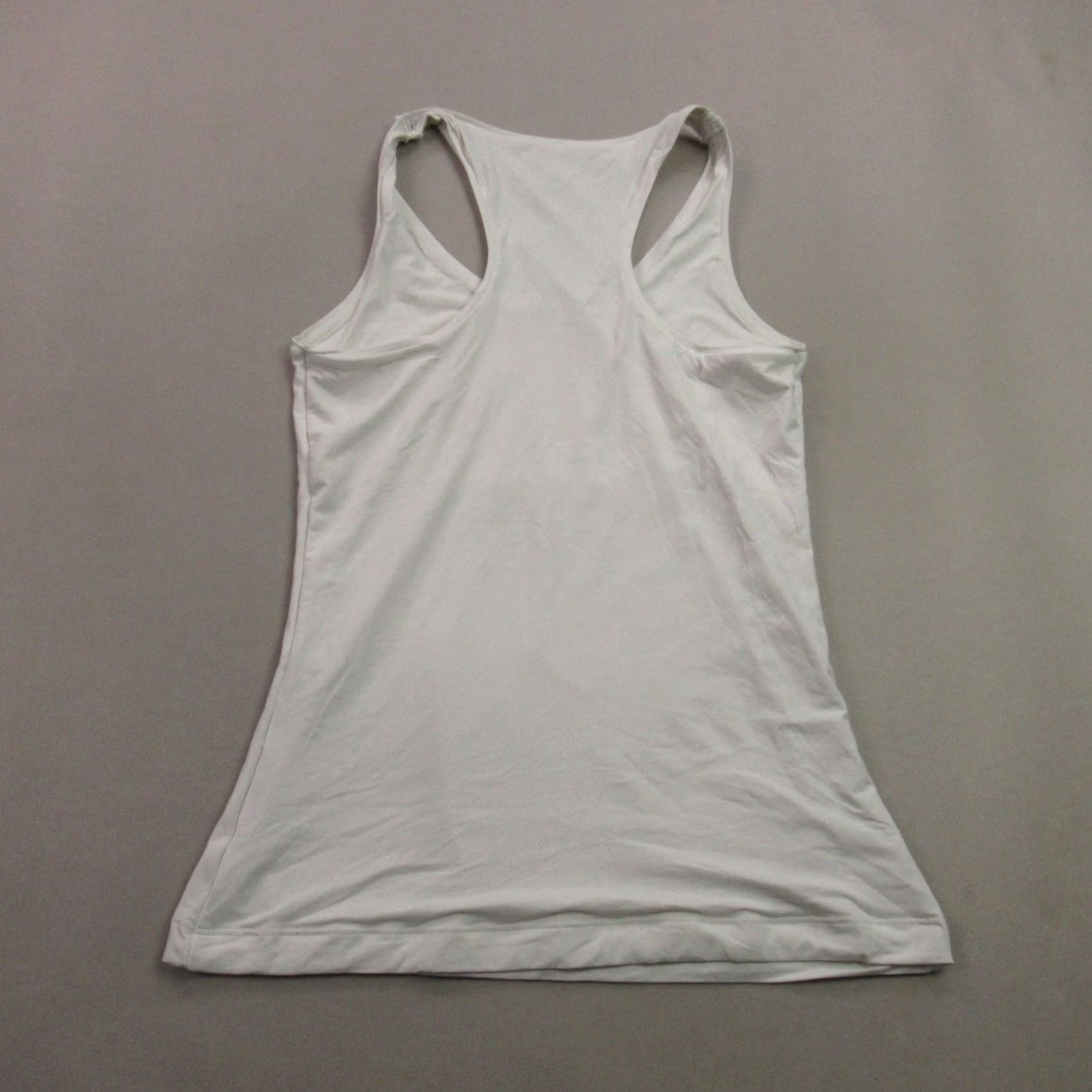 Spanx Spanx Shirt Large Sleeveless Activewear White Crew Neck Lightweight Womens Size L / US 10 / IT 46 - 5 Thumbnail