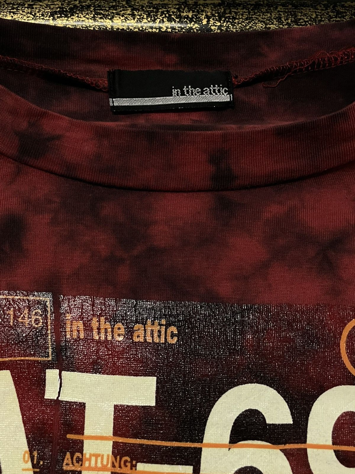 Japanese Brand Vintage 1990s Japan In The Attic Warning Punk Psycho Tshirt Size US M / EU 48-50 / 2 - 8 Thumbnail