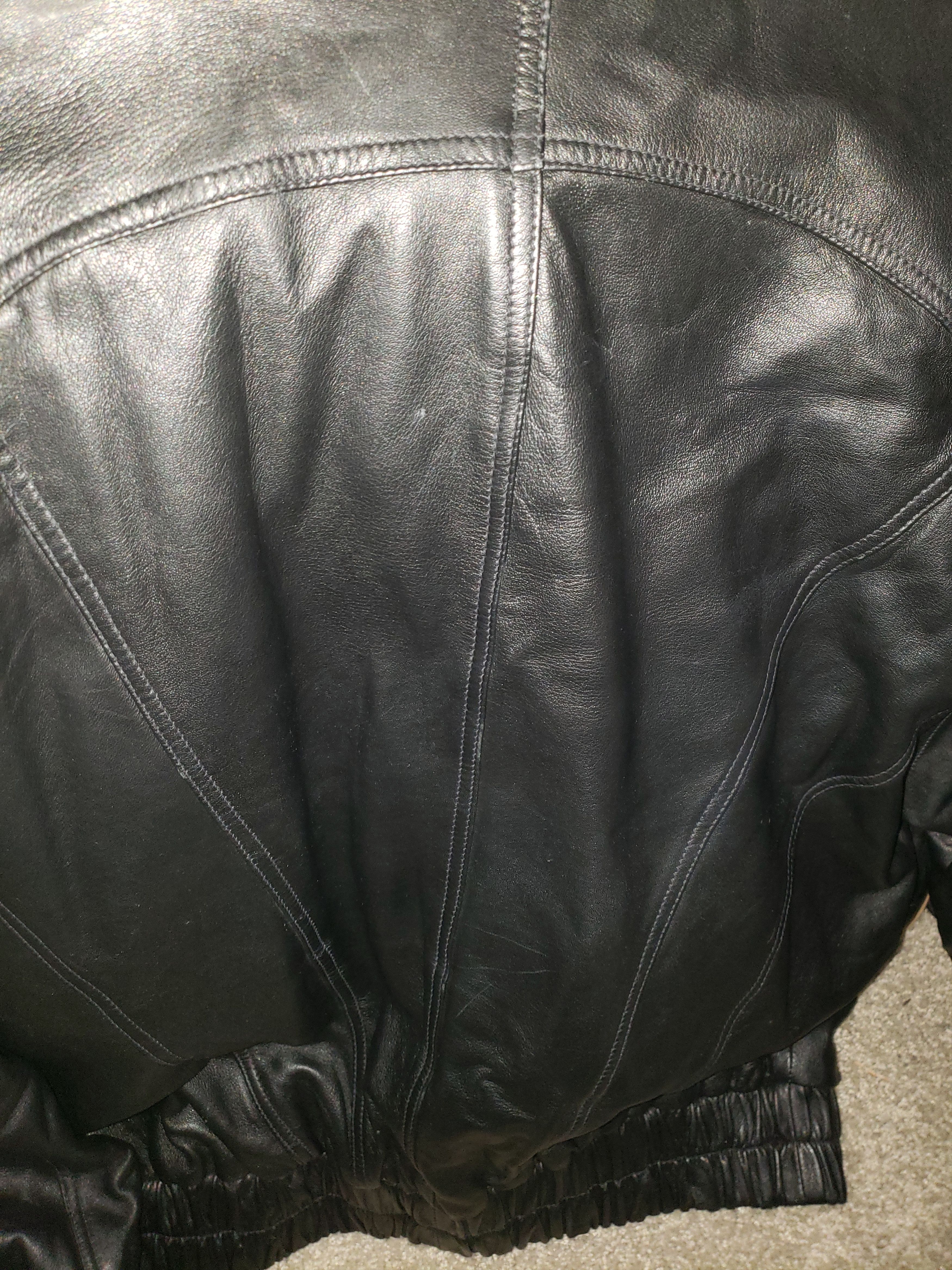 Pro Player Vintage Pro Player Green Bay Packers Black Leather Jacket Size US L / EU 52-54 / 3 - 9 Thumbnail