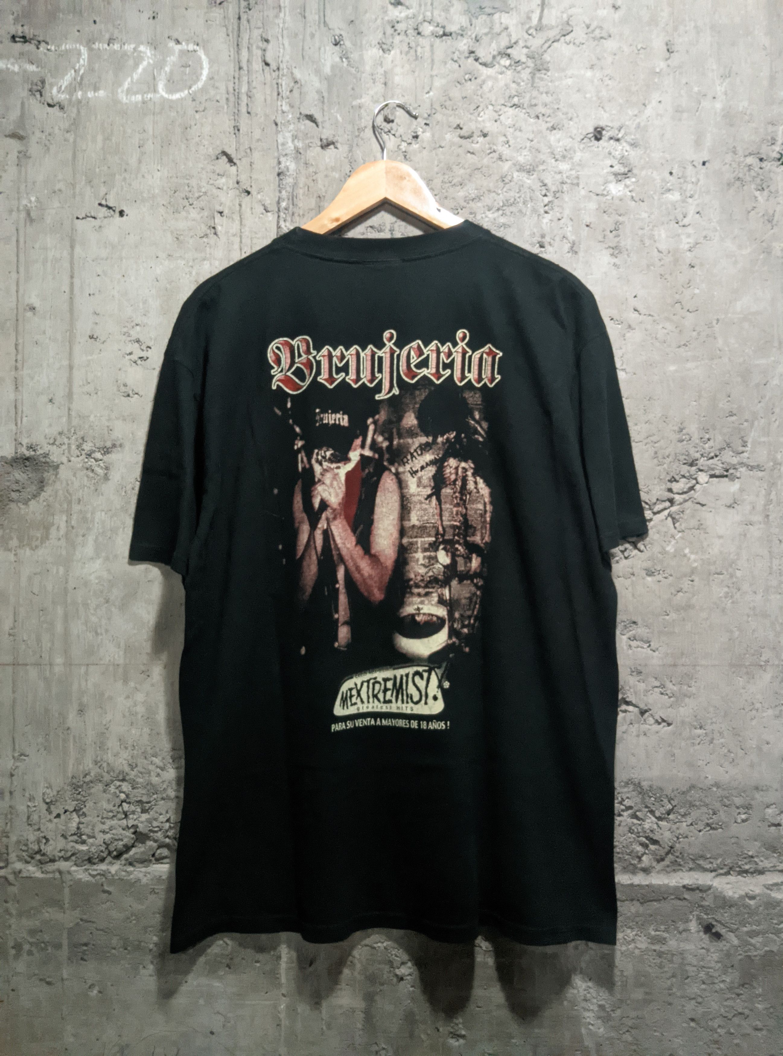 Band Tees Vintage 2000s brujería mexican death metal grindcore tshirt Size US XL / EU 56 / 4 - 2 Thumbnail