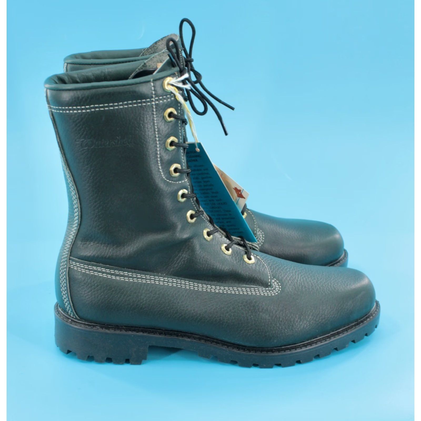 Vintage VINTAGE Watershed Boots Outdoor 9.5 Mens 1960s VTG Hunting Brown Leather Boots 1960s Outdoor Mens Boots Size US 10 / EU 43 - 7 Thumbnail