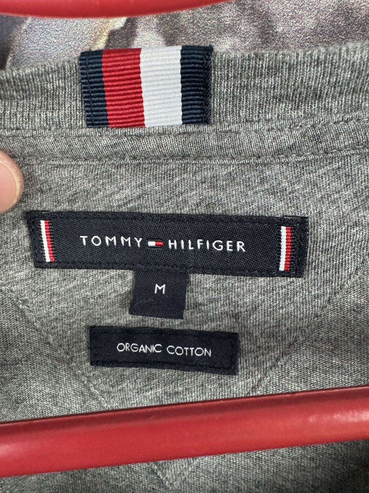 Tommy Hilfiger Men’s Tommy Hilfiger T-Shirt Gray Streetwear Size Medium Size US M / EU 48-50 / 2 - 5 Thumbnail