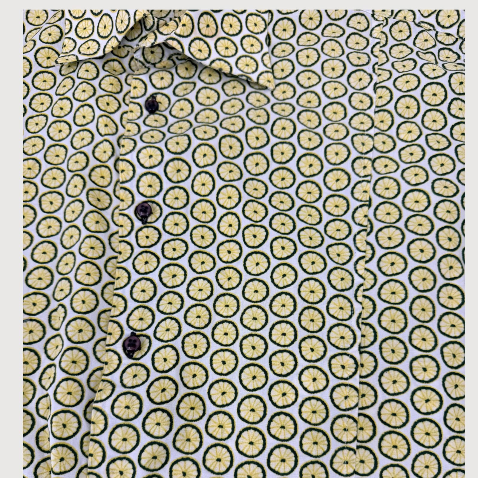 Other Coton Doux Paris Lemon Print Button Up 43 L Size US L / EU 52-54 / 3 - 4 Thumbnail