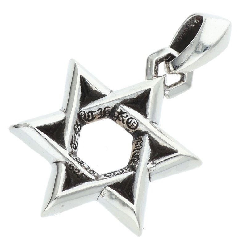 Chrome Hearts Chrome Hearts Star of David Silver Necklace Size ONE SIZE - 1 Thumbnail