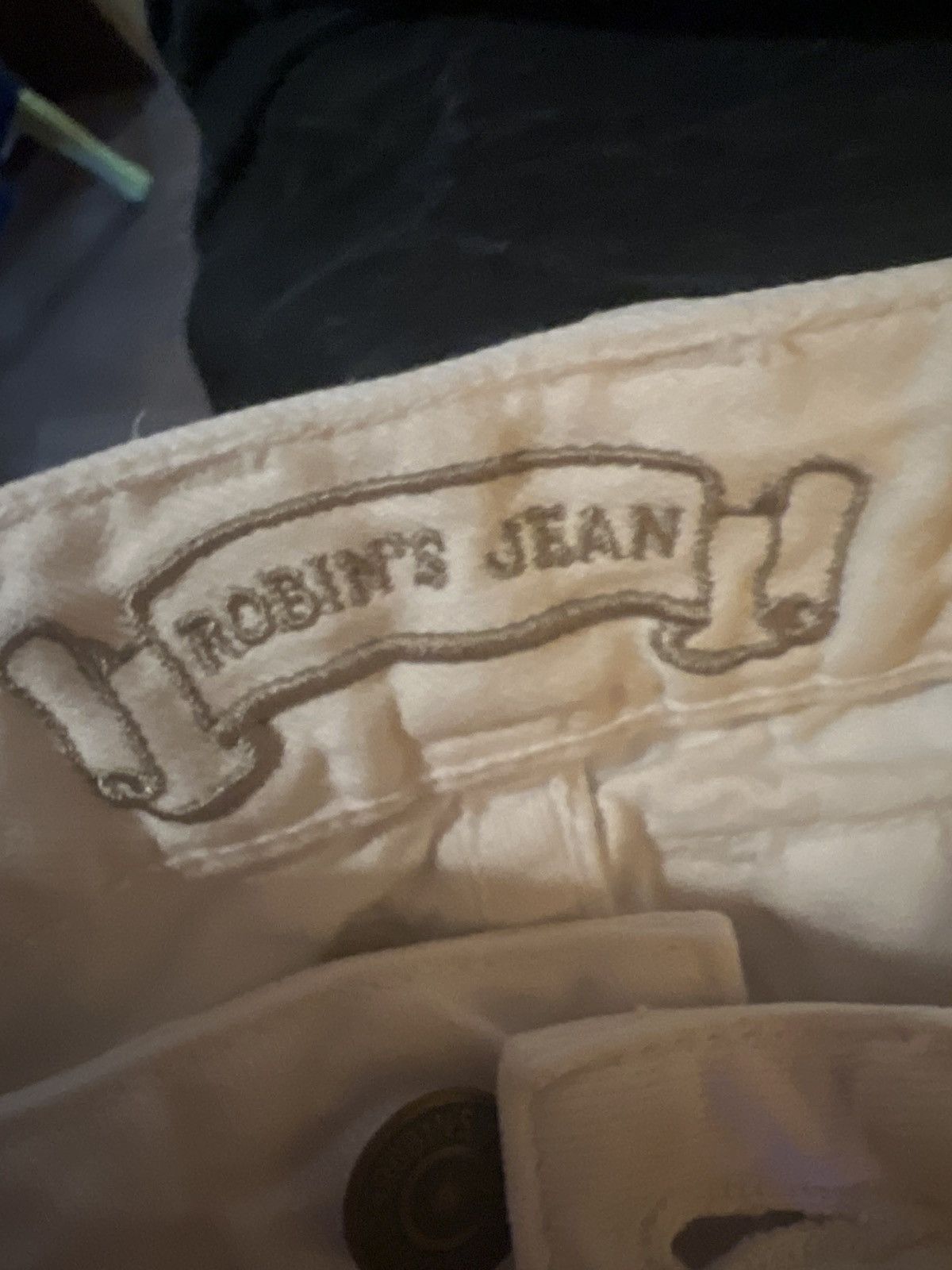 Robins Jeans White Robin jeans Size US 42 / EU 58 - 11 Thumbnail