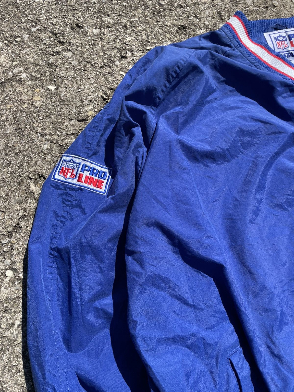 NFL × Starter × Vintage Vintage 90s Starter New England Patriots NFL Jacket Size US XL / EU 56 / 4 - 4 Thumbnail