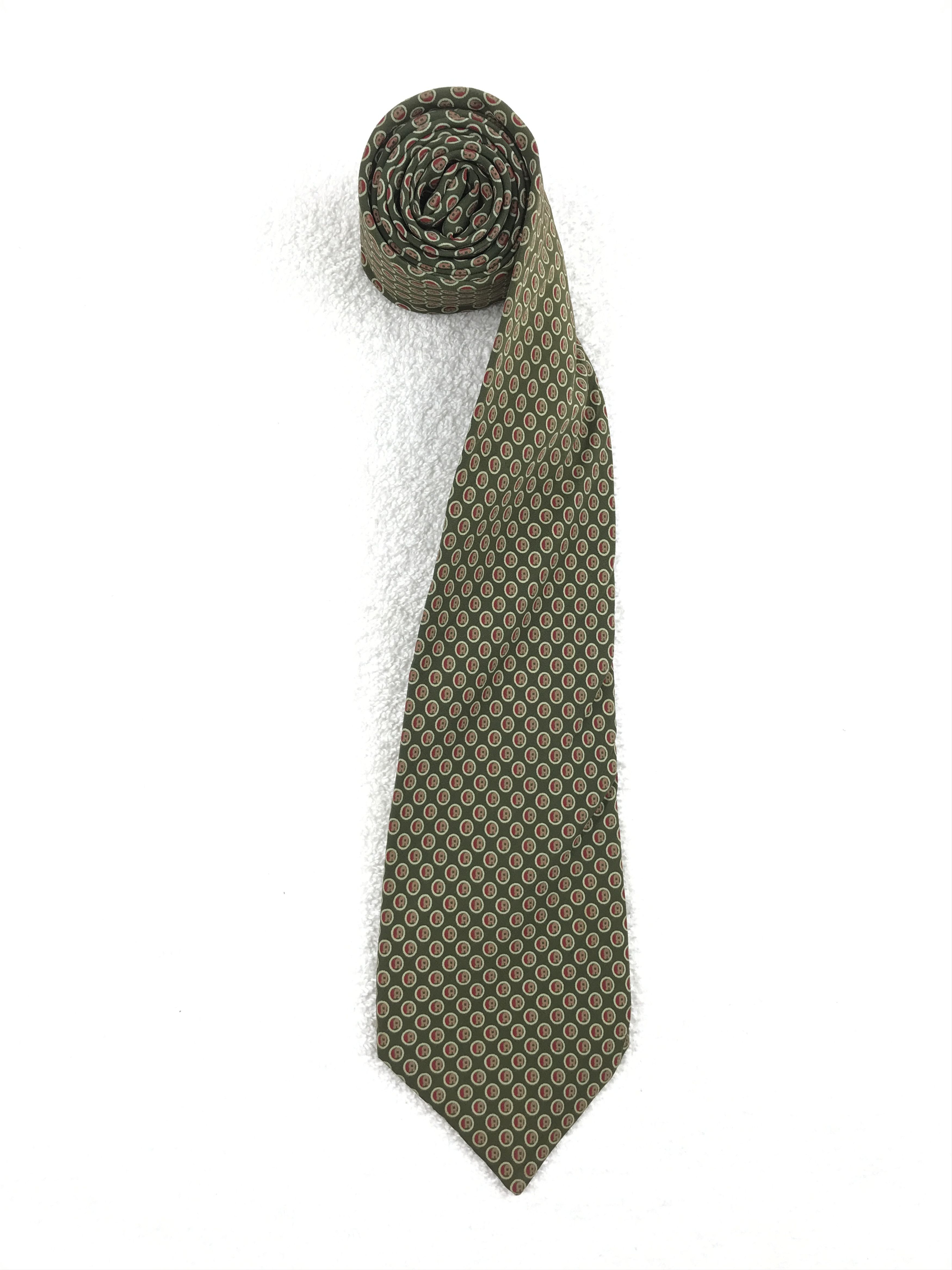 Etienne Aigner × Vintage Vintage Etienne Aigner Silk Necktie Size ONE SIZE - 2 Thumbnail