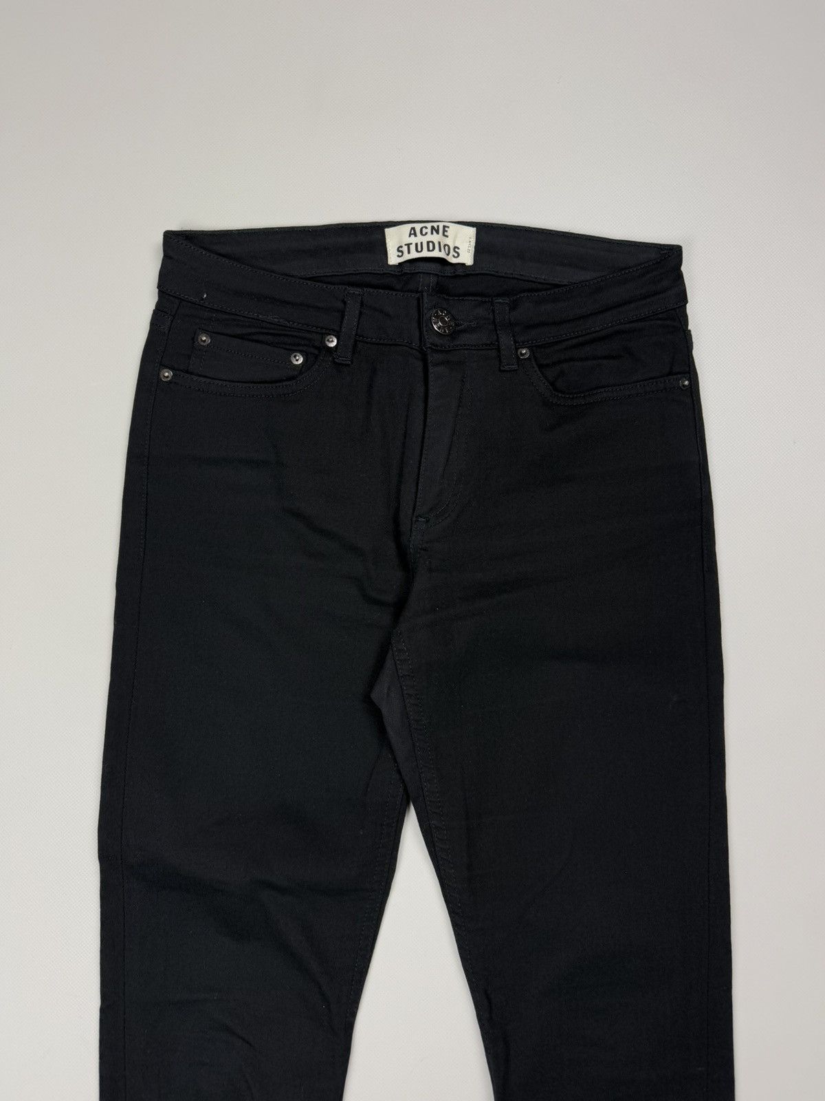 Acne Studios Skin 5 Lacey Black Ladies Skinny Jeans
