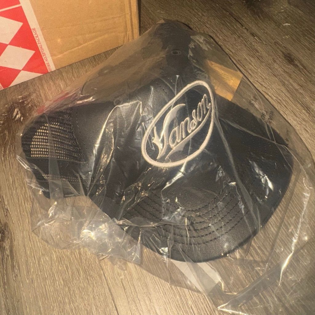 Supreme Supreme x Vanson Leathers Mesh Back 6-Panel Hat Black Size ONE SIZE - 5 Thumbnail