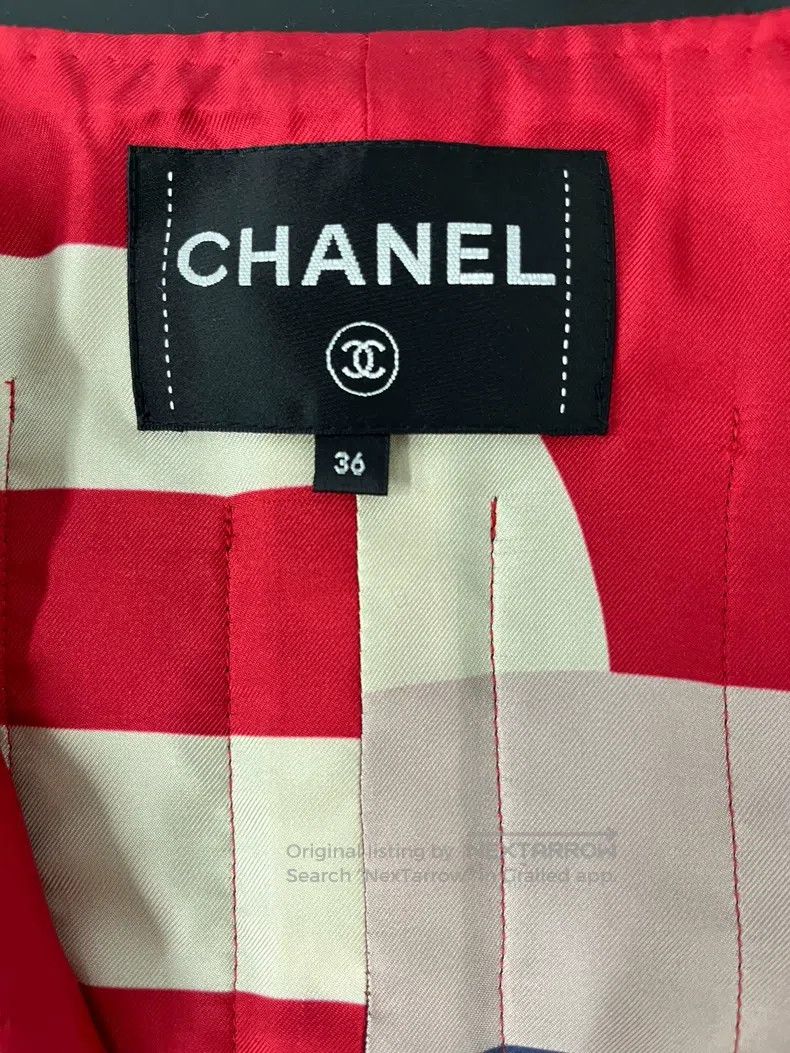 Chanel Chanel Grey four-pocket chain jacket Size XS / US 0-2 / IT 36-38 - 5 Thumbnail
