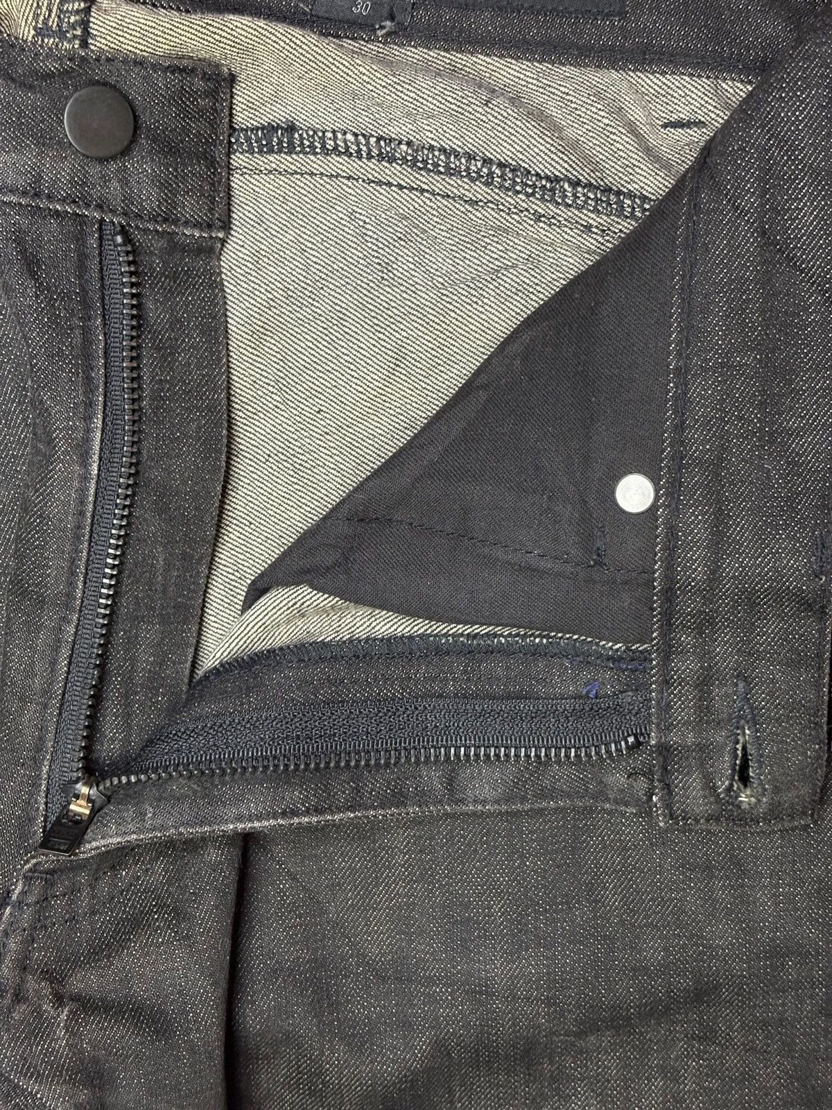 Other Vintage Japanese Brand Faded Wash Distressed Slim Jeans Size US 31 - 9 Thumbnail