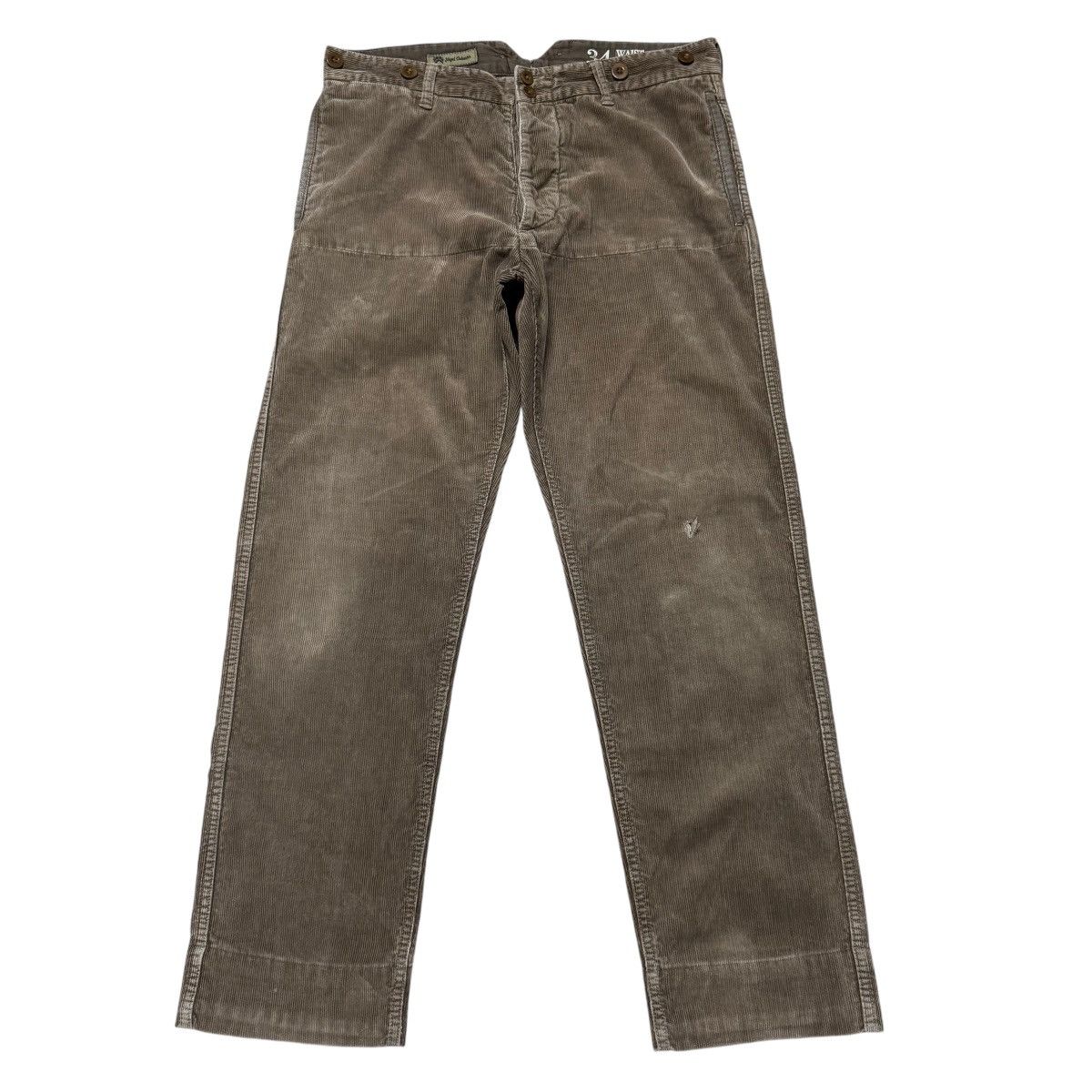 Nigel Cabourn Vintage Nigel Cabourn Brown Corduroy Military Pants Size US 34 / EU 50 - 2 Thumbnail