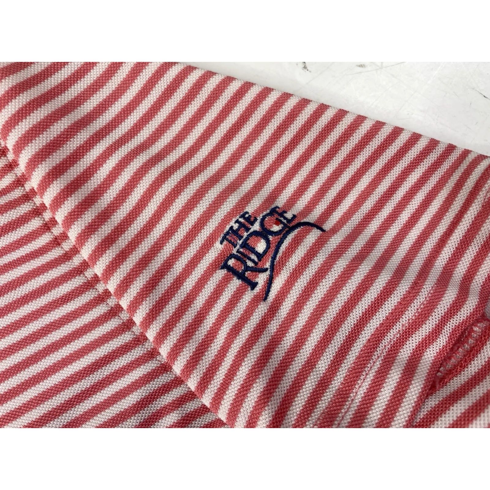 Peter Millar Peter Millar Summer Comfort Polo Pink Striped Regular Short Sleeve Med M Men Golf Casual Workwear Performance Shirt Size US M / EU 48-50 / 2 - 4 Thumbnail